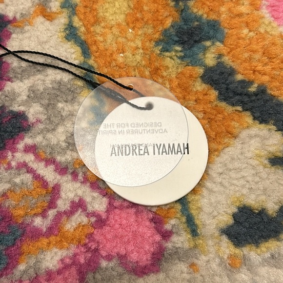 Andrea Iyamah Women's Teal Sweetheart Neck Tie Gura Halter Top NWT Size XXL - Picture 6 of 8